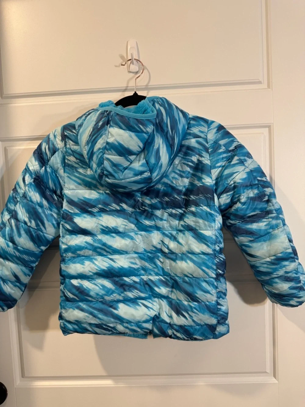Lands’ End Kids Reversible Insulated Fleece Jacket - medium 8